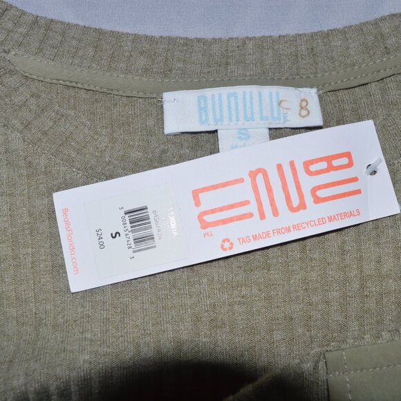 Sweater with pocket Bonulu NWT women size small half sleeve - Picture 3 of 3